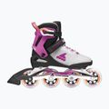 Dámské kolečkové brusle Rollerblade Macroblade 84 W light grey/violet/orange 2
