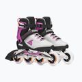 Dámské kolečkové brusle Rollerblade Macroblade 84 W light grey/violet/orange 4