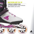 Dámské kolečkové brusle Rollerblade Macroblade 84 W light grey/violet/orange 10