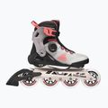 Dámské kolečkové brusle Rollerblade Macroblade 90 Boa W grey/amethyst rose 2