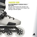 Kolečkové brusle Rollerblade Twister 90R white smoke/black 8