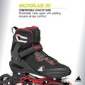 Pánské kolečkové brusle Rollerblade Macroblade 90 black/red 7