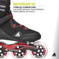 Pánské kolečkové brusle Rollerblade Macroblade 90 black/red 9