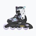 Dětské kolečkové brusle Rollerblade Microblade SL Jr black/lavender/light blue 3