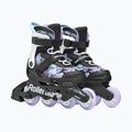 Dětské kolečkové brusle Rollerblade Microblade SL Jr black/lavender/light blue 4