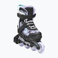 Dětské kolečkové brusle Rollerblade Microblade SL Jr black/lavender/light blue 5