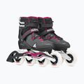 Dámské kolečkové brusle Rollerblade Macroblade 90 W black/burgundy/ocean green 4