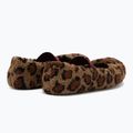 Dámské pantofle Moon Boot Fleece Ballerina Leopard cognac/cocoa 2