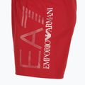 Pánské plavecké šortky EA7 Emporio Armani Swim Trunks With Oversized Logo equestrian red / silver 3