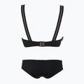 Dámské dvoudílné plavky EA7 Emporio Armani Logo Tape Bikini Top black 2