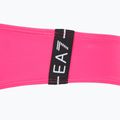 Dámské dvoudílné plavky EA7 Emporio Armani Logo Tape Bikini Top neon pink 8