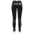 Dámské tepláky Crazy Falls black/zebra 3
