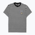 Pánské tričko Kaotiko M/C Rayas Corazon black 3