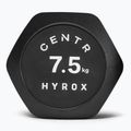 Činka Centr Urethane Dumbbell Centr x Hyrox 7,5 kg black 3