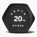 Činka Centr Urethane Dumbbell Centr x Hyrox 20 kg black 3