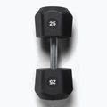Činka Centr Urethane Dumbbell Centr x Hyrox 25 kg black 2