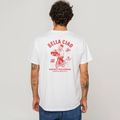 Pánské tričko Kaotiko Washed Bella Ciao white 4