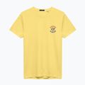 Pánské tričko Kaotiko Washed Burguer yellow