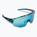 Cyklistické brýle Tifosi Sledge Lite Clarion crystal smoke/clarion blue/ac red/clear 2