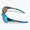 Cyklistické brýle Tifosi Sledge Lite Clarion crystal smoke/clarion blue/ac red/clear 5