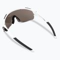 Cyklistické brýle Tifosi Sledge Lite matte white/smoke/ac red/clear 3