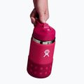 Termo láhev Hydro Flask Wide Mouth Straw Lid And Boot 355 ml růžová W12BSWBB623 3