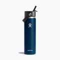 Termo láhev Hydro Flask Wide Flex Straw 710 ml tmavě modrá W24BFS464