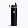 Termo láhev Hydro Flask Wide Flex Straw 710 ml černá W24BFS001