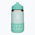 Termo láhev Hydro Flask se širokým hrdlem a víčkem s brčkem 355 ml Dew W12BSWBB441