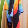 Ručník Slowtide Roygbiv Beach black 3