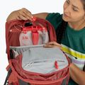 Osprey Tempest 22 l red pampas/coal grey dámský turistický batoh 9