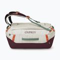 Cestovní taška Osprey Transporter Duffel 40 l mystery white/moody burgundy