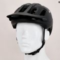 Cyklistická přilba POC Axion uranium black/opal blue metallic/matt 13