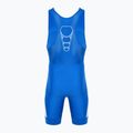 Pánská kombinéza Nike Grappler Elite Singlet royal/white 2