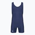 Pánský zápasnický dres Adidas 3 Stripe Singlet navy/white