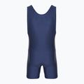 Pánský zápasnický dres Adidas 3 Stripe Singlet navy/white 2