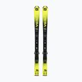 Dětské sjezdové lyže Völkl Racetiger Jr Yellow + vázání 7.0 VMotion Jr 130-160 cm black