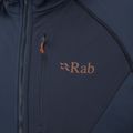 Pánská fleecová mikina Rab Superflux Hoody modrá QFE-89-DI 4