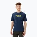 Pánské trekingové tričko Rab Stance Logo SS navy blue QCB-08-DI-S
