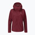 Dámská nepromokavá bunda Rab Downpour Eco bordová QWG-83-HD-08 3