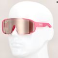 Brýle na kolo POC Aspire actinium pink translucent/clarity trail silver 6