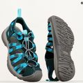 Dámské trekingové sandály Keen Whisper Sea Moss modré 1027362 18