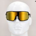 Brýle na kolo UVEX Sportstyle 235 P black mat/mirror yellow 53/3/032/2230 11