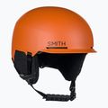 Lyžařská helma Smith Scout matte carnelian