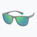 Dětské sluneční brýle Polaroid PLD 8049/S grey green/greygreen mirror polarized 2