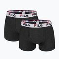 Pánské boxerky FILA FU5016/2 anthracite melange 5