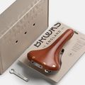 Cyklistické sedlo Brooks England Swift honey 8