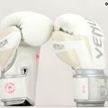 Pánské boxerské rukavice Venum Elite bílo-stříbrné 1392-574 7