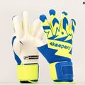 Dětské brankářské rukavice 4Keepers Equip Breeze Nc Jr modro-zelené EQUIPBRNCJR 8
