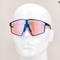 Julbo Edge Reactiv 1-3 High Contrast matné průsvitné černo-fialové cyklistické brýle 9